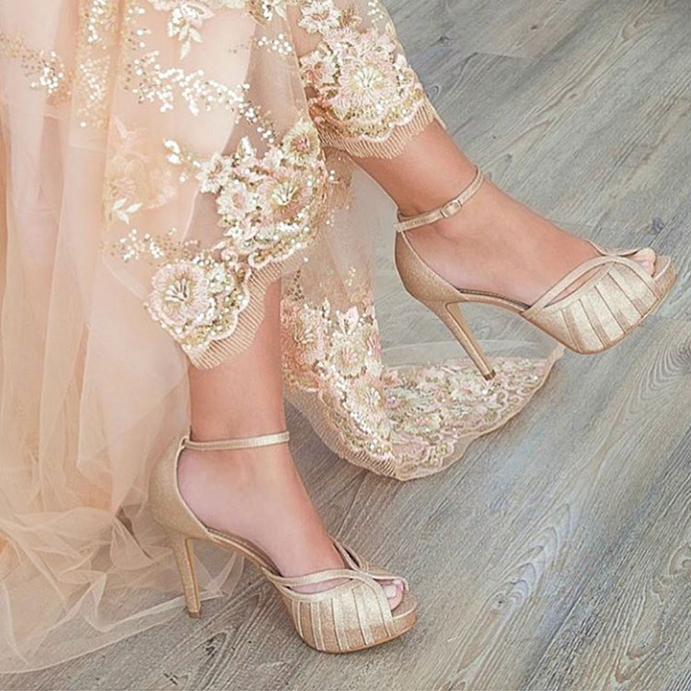 aprenda a escolher o sapato de noiva 1
