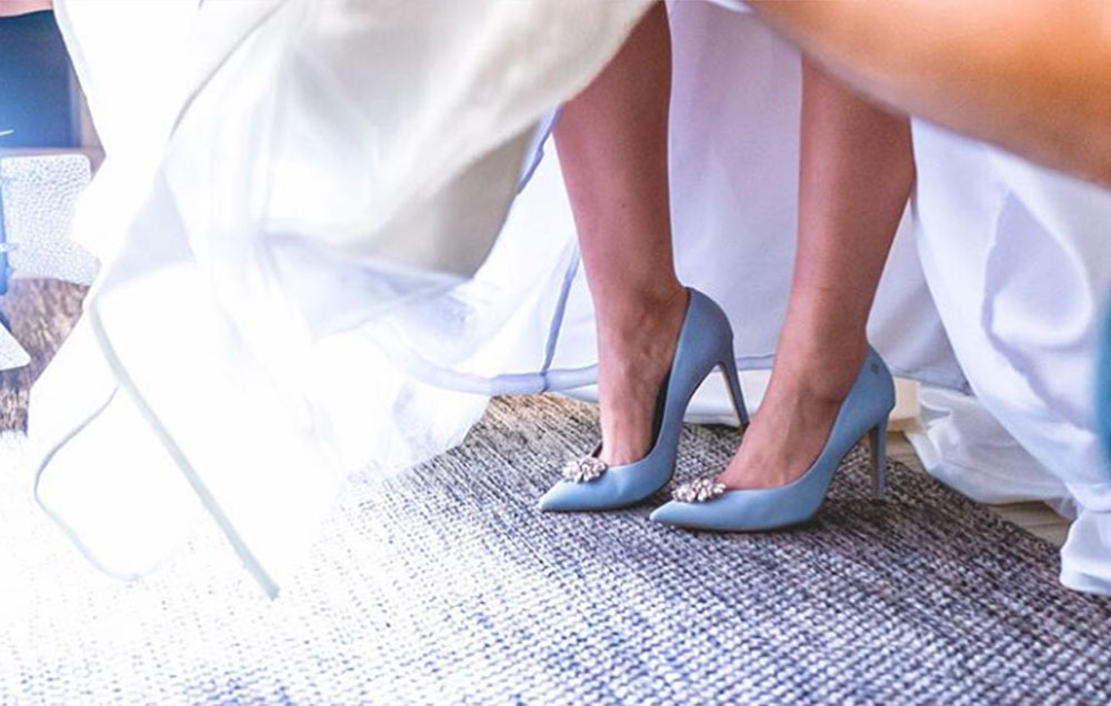 escolher o sapato de noiva