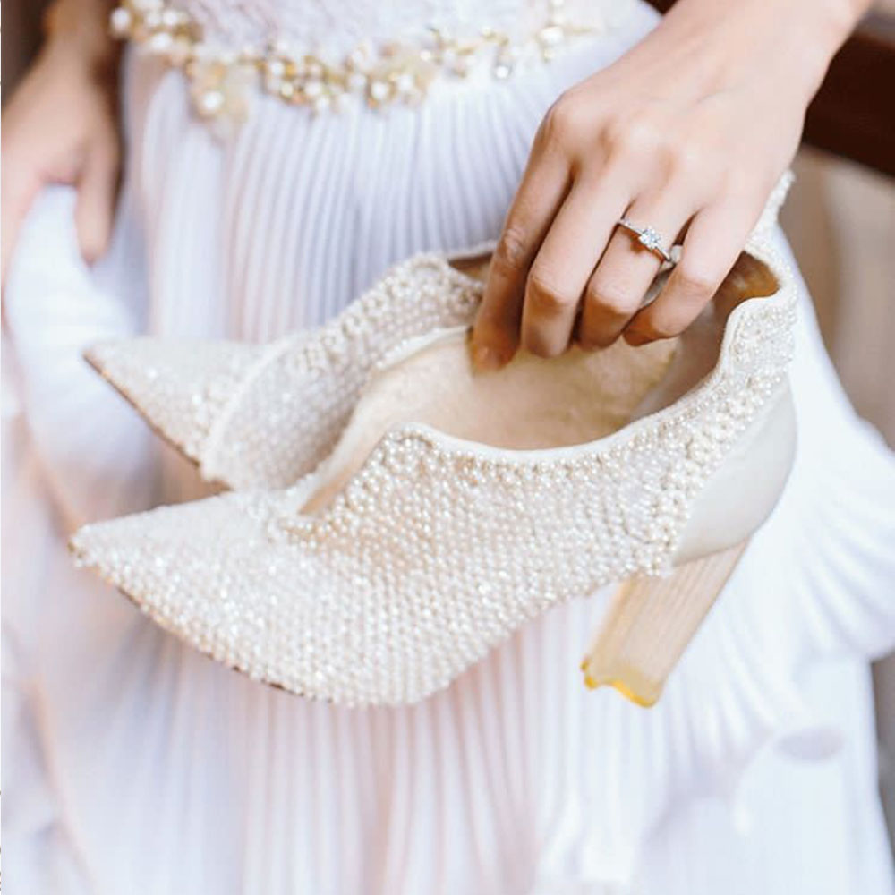 aprenda a escolher o sapato de noiva 17