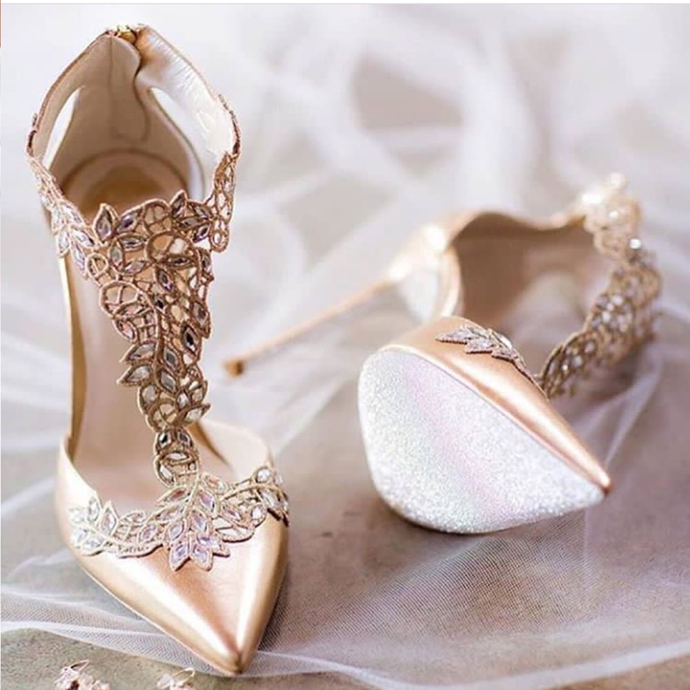 aprenda a escolher o sapato de noiva 19